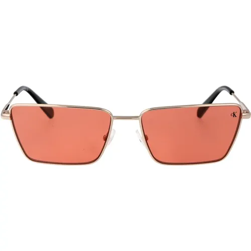 Stylische Sonnenbrille Ckj22217S , Herren, Größe: 58 MM - Calvin Klein Jeans - Modalova
