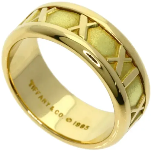 Pre-owned Gold rings , female, Sizes: ONE SIZE - Tiffany & Co. Pre-owned - Modalova