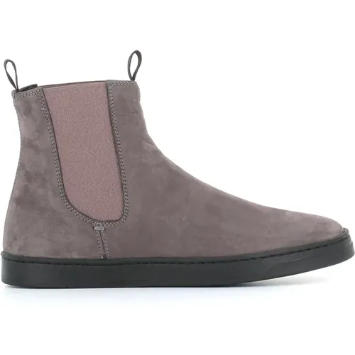 Gray Chelsea Wedge Flat Shoes , female, Sizes: 3 UK - Officine Creative - Modalova