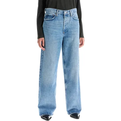 Vintage Baggy Jeans , Damen, Größe: W24 - Agolde - Modalova