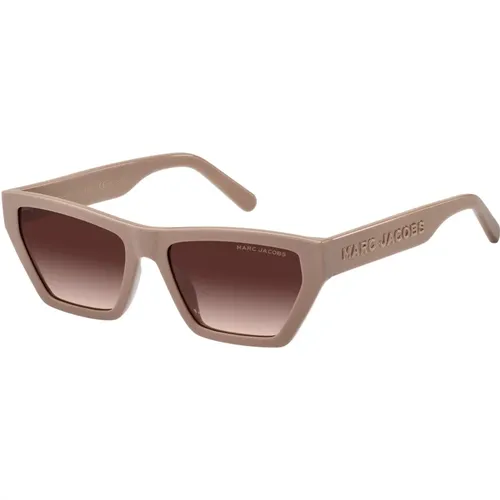 Brown Shaded Sonnenbrille , Damen, Größe: 55 MM - Marc Jacobs - Modalova