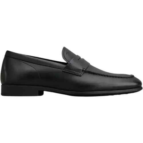 Refined Leather Moccasin Flat Shoes , male, Sizes: 6 1/2 UK, 7 UK - TOD'S - Modalova