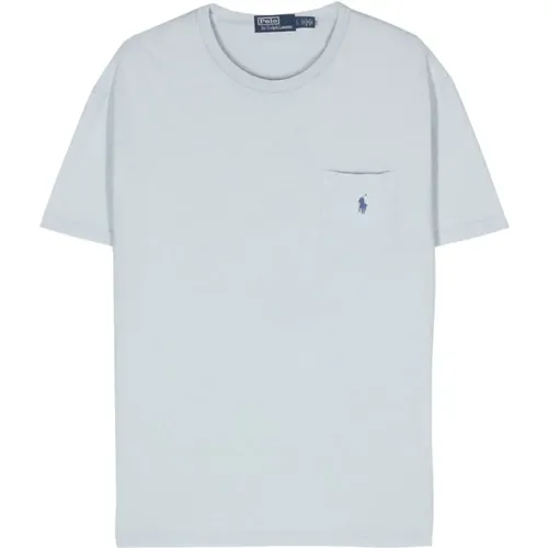 Polo Pony Jersey T-shirt , male, Sizes: L, XL, M - Ralph Lauren - Modalova