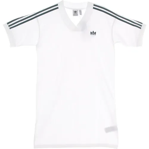 D Trefoil Tee Kleid Weiß Adidas - Adidas - Modalova