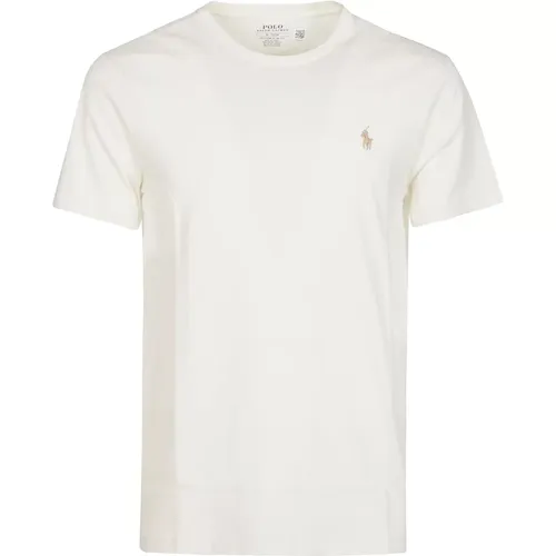 Lässiges Baumwoll T-Shirt , Herren, Größe: 2XL - Ralph Lauren - Modalova