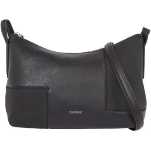 Block Crossbody Tasche aus Nubuk - Calvin Klein - Modalova