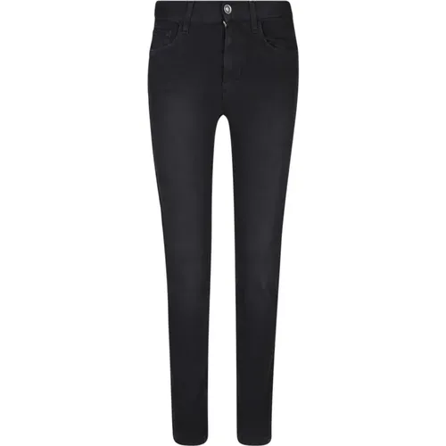 Schwarze Jeans für Damen Aw23 , Damen, Größe: W26 - Liu Jo - Modalova