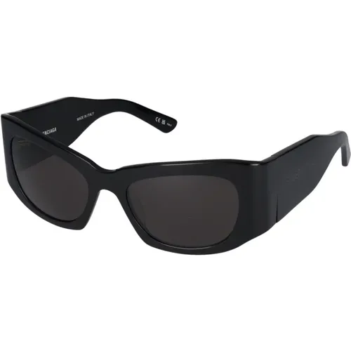 Stylische Sonnenbrille Bb0327S , Damen, Größe: 54 MM - Balenciaga - Modalova