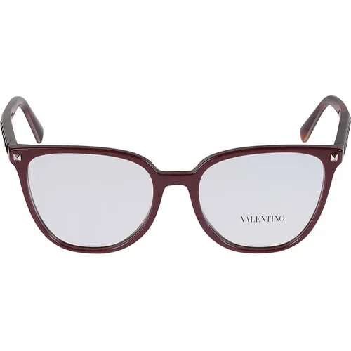 Stilvolle Vista Brille , unisex, Größe: 52 MM - Valentino - Modalova