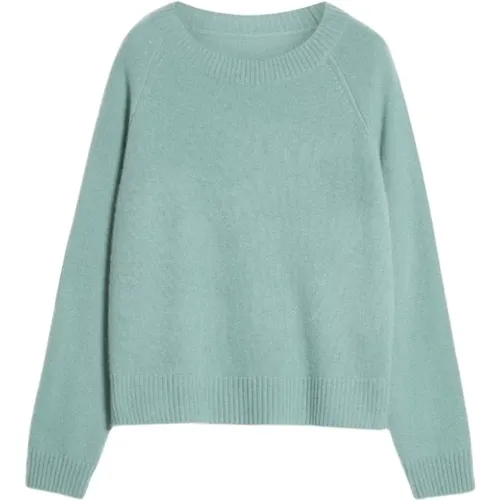 Kaschmir Rundhals Pullover , Damen, Größe: M - Max Mara - Modalova