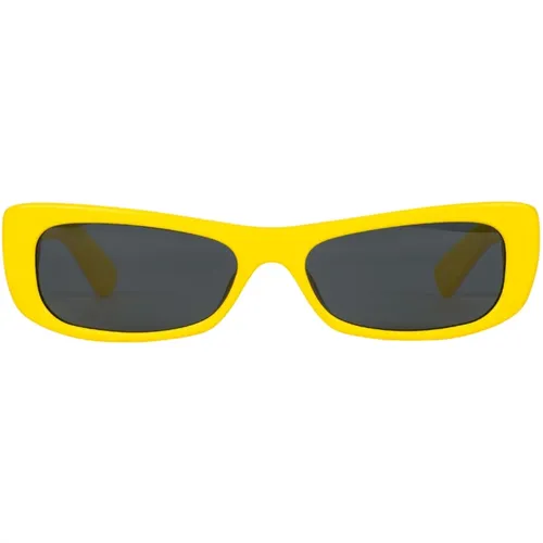 Gelbe Sonnenbrille Capri-Stil - Jacquemus - Modalova