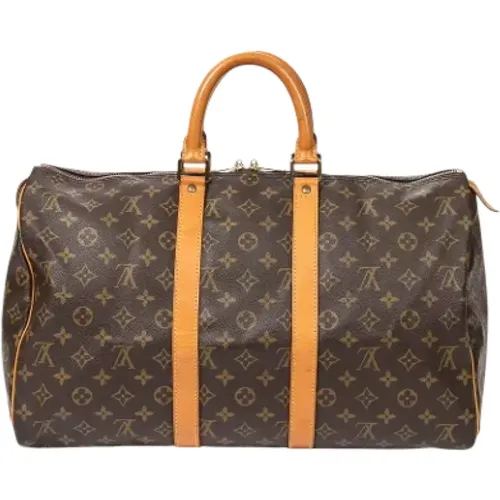 Pre-owned Canvas travel-bags , female, Sizes: ONE SIZE - Louis Vuitton Vintage - Modalova