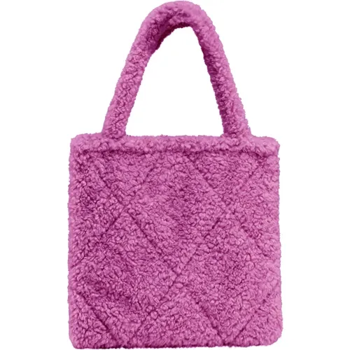 Sherpa Shopper Bag , female, Sizes: ONE SIZE - BomBoogie - Modalova