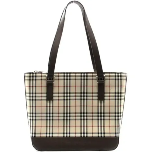 Pre-owned Canvas totes , female, Sizes: ONE SIZE - Burberry Vintage - Modalova