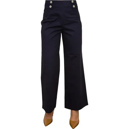 Wide Trousers , female, Sizes: XS, S - Nenette - Modalova