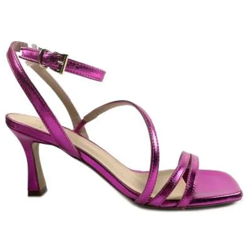 Fuchsia High Heel Sandals , female, Sizes: 4 UK, 5 UK - Roberto Festa - Modalova