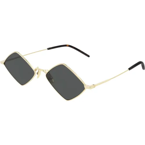 Grey Sunglasses Women's Accessories Ss24 , female, Sizes: 55 MM - Saint Laurent - Modalova
