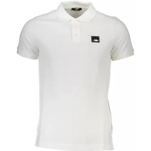 Cotton Polo Shirt with Logo , male, Sizes: 2XL, XL, L, M - Cavalli Class - Modalova