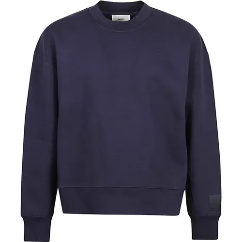 Logo-Patch Sweater , male, Sizes: S, M, XL - Ami Paris - Modalova