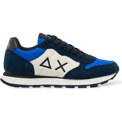 Iconic ΔX Logo Running Shoes , male, Sizes: 8 UK, 10 UK, 7 UK, 9 UK - Sun68 - Modalova