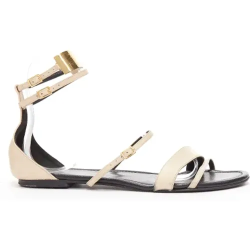 Pre-owned Leder sandals - Yves Saint Laurent Vintage - Modalova