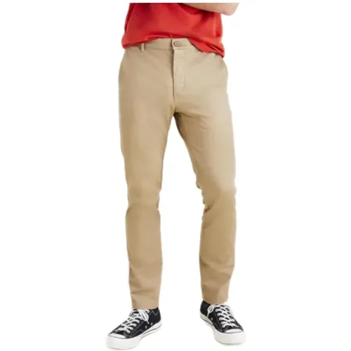 Harvest Gold Skinny Pants , male, Sizes: W33 L32, W29 L32, W31 L32, W38 L32, W36 L32, W30 L32, W32 L32, W34 L32 - Dockers - Modalova