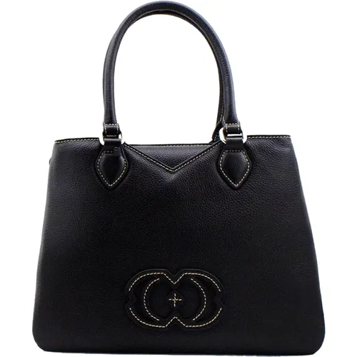 Schwarze Handtasche für Frauen , Damen, Größe: ONE Size - La Carrie - Modalova