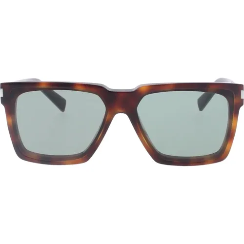 Ikonoische Sonnenbrille mit einheitlichen Gläsern - Saint Laurent - Modalova