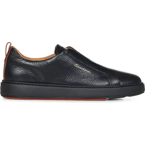 Sneakers Luxury Comfort Style , male, Sizes: 7 UK, 8 UK, 9 UK, 7 1/2 UK, 6 UK, 6 1/2 UK, 10 UK - Santoni - Modalova