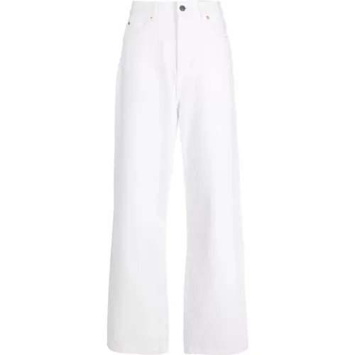 Low Rise Wide Jeans , female, Sizes: W25 - Wardrobe.nyc - Modalova