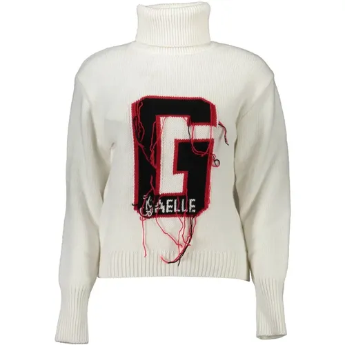 Sweater with Embroidery Details , female, Sizes: XS - Gaëlle Paris - Modalova