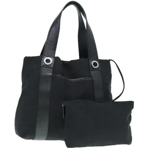 Pre-owned Canvas totes , Damen, Größe: ONE Size - Bvlgari Vintage - Modalova