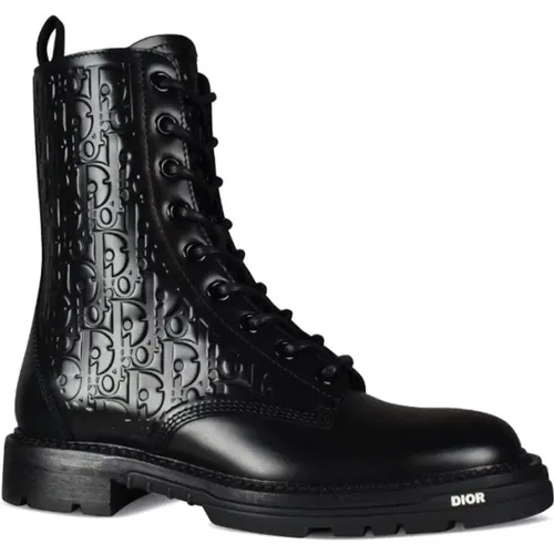 Chic Leather Boots , male, Sizes: 9 UK, 7 UK - Dior - Modalova