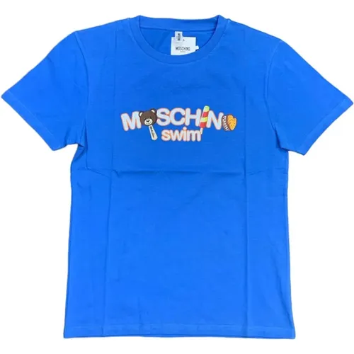 T-Shirts , male, Sizes: L, S, XL - Moschino - Modalova