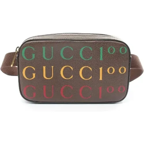 Pre-owned Leather gucci-bags , male, Sizes: ONE SIZE - Gucci Vintage - Modalova