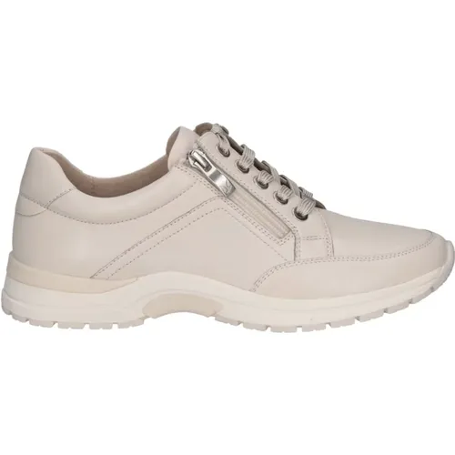 Soft Offwhite Leisure Sneakers , female, Sizes: 5 UK, 4 UK, 6 UK, 3 UK, 8 UK - Caprice - Modalova
