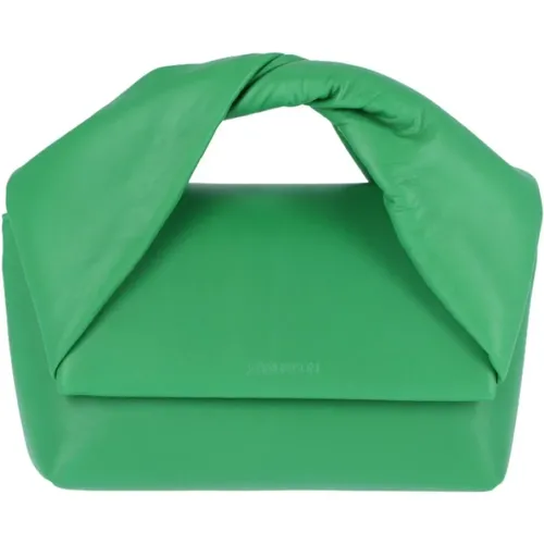 Stilvolle Handtasche in Blau und Grün , Damen, Größe: ONE Size - JW Anderson - Modalova