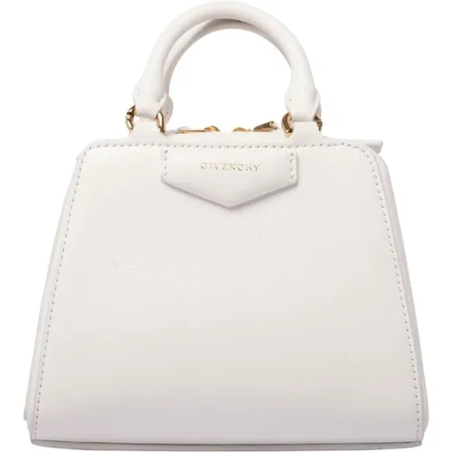 White Cube Nano Bag , female, Sizes: ONE SIZE - Givenchy - Modalova