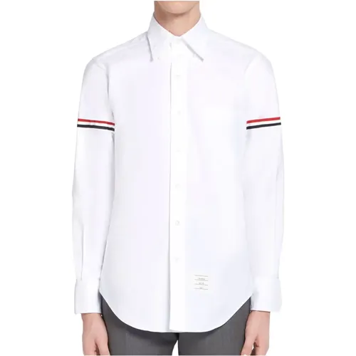 Oxford Shirt Ss23 Style , male, Sizes: XL - Thom Browne - Modalova