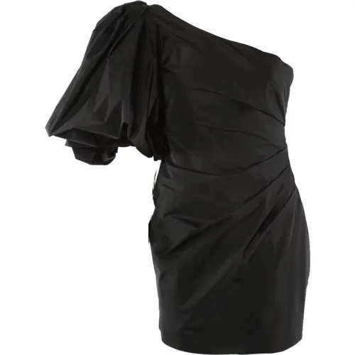 Schwarzes Kleid 100% Polyester Damenmode - pinko - Modalova