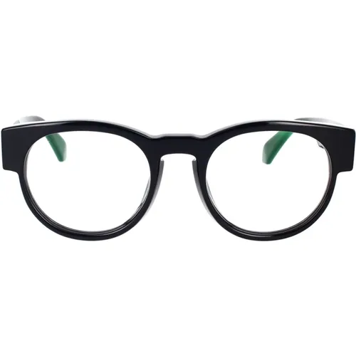 Unisex Style 58 Schwarze Acetatbrille , unisex, Größe: 51 MM - Off White - Modalova