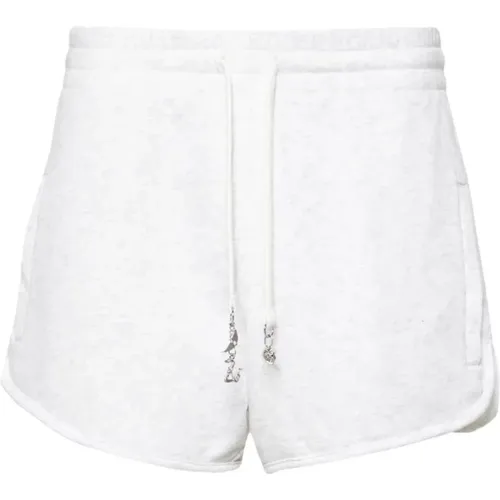 Heather Grey Cotton Mini Shorts , female, Sizes: S, M, XS - Zadig & Voltaire - Modalova