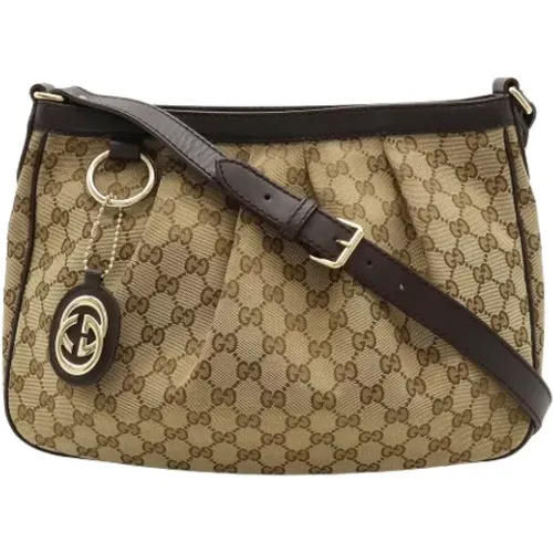 Pre-owned Canvas gucci-bags , female, Sizes: ONE SIZE - Gucci Vintage - Modalova