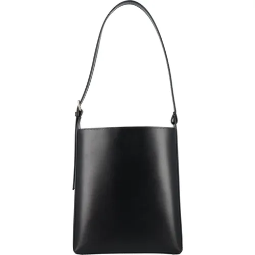 Leather Shoulder Bag , female, Sizes: ONE SIZE - A.p.c. - Modalova