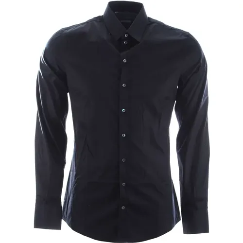 Men's Long Sleeve Shirt from Sicilia Collection , male, Sizes: L, XL - Dolce & Gabbana - Modalova