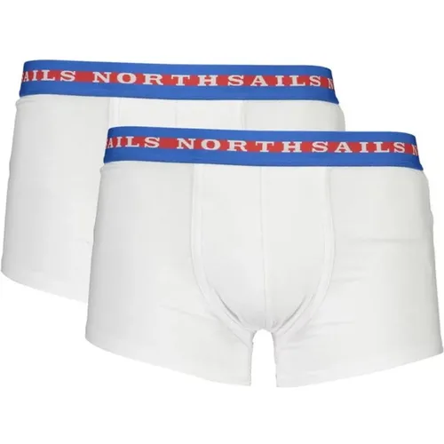 Bicolor Logo Boxer Shorts , Herren, Größe: M - North Sails - Modalova