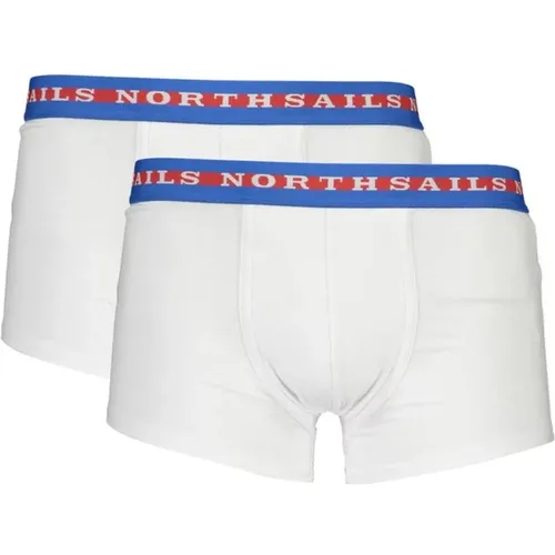 Bicolor Logo Boxer Shorts , Herren, Größe: S - North Sails - Modalova