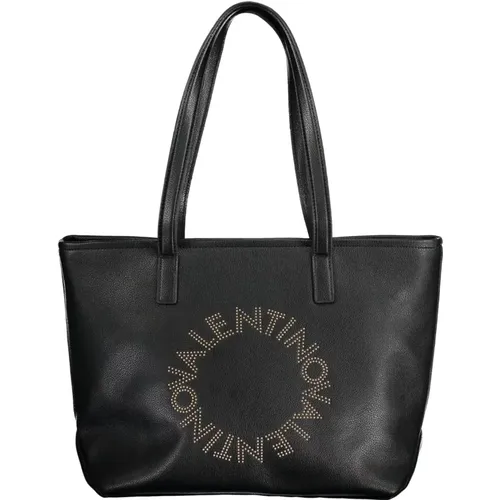 Schwarze Schultertasche mit abnehmbarem Riemen , Damen, Größe: ONE Size - Valentino by Mario Valentino - Modalova