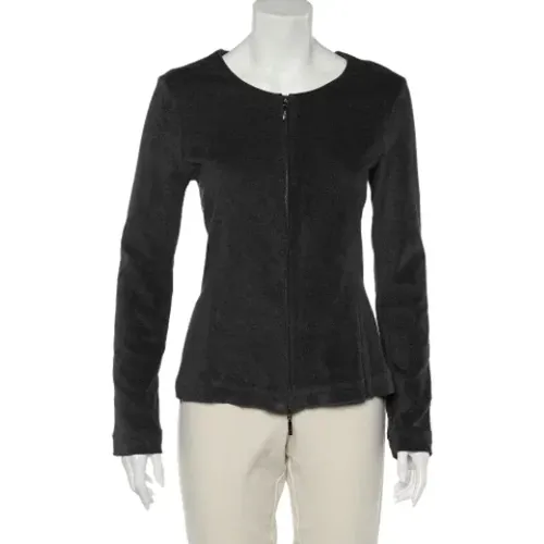 Pre-owned Fabric outerwear , female, Sizes: M - Armani Pre-owned - Modalova