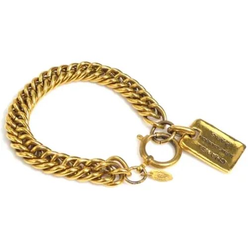 Pre-owned Metal chanel-jewelry , female, Sizes: ONE SIZE - Chanel Vintage - Modalova